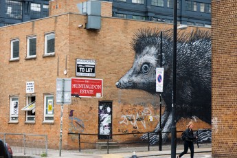 Roa - Chance Street - Londres - Juin 2012