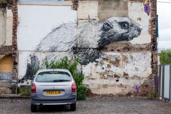 Roa - Hackney Road - Londres - Juin 2012