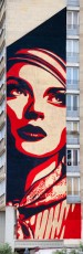 Shepard Fairey - Boulevard Auguste Blanqui 13è - Juin 2012