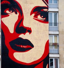 Shepard Fairey - Boulevard Auguste Blanqui 13è - Juin 2012