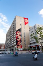 Shepard Fairey - Boulevard Vincent Auriol 13è - Juin 2012