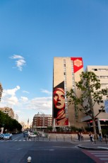 Shepard Fairey - Boulevard Vincent Auriol 13è - Juin 2012