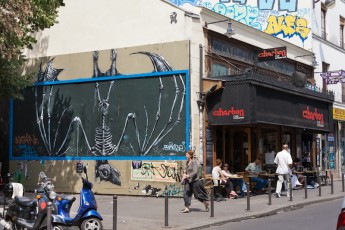 Le M.U.R. N°100 - Roa - Rue Oberkampf 11è - Juillet 2011