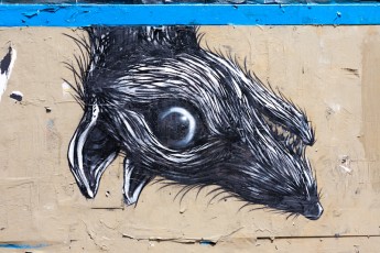 Le M.U.R. N°100 - Roa - Rue Oberkampf 11è - Juillet 2011