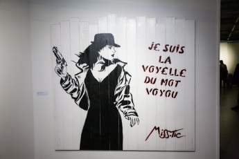 MISSTIC - Au delà du street art. Exposition collective au Musée de la Poste du 28 novembre 2012 au 30 mars 2013. Sont représentés : C215, Banksy, Shepard Fairey, Invader, Dran, Ludo, L'Atlas, Rero, MissTic, Swoon et Vhils, mais aussi Jef Aérosol, Ernest Pignon-Ernest et Gérard Zlotykamien.