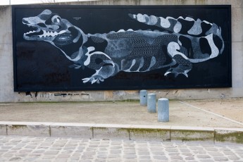 Le M.U.R.XIII n°12 - Philippe Baudelocque - Port de la gare 13è