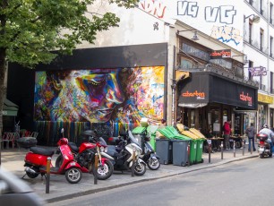 Le M.U.R. N°142 - David Walker - Rue Oberkampf 11è - Mai 2013