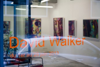 David Walker - Galerie Mathgoth - Rue Hélène Brion 13è - Mai 2013