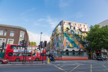 Remi Rough, Steve More, LX One and Augustine Kofie - Londres - Kings Cross - Juillet 2013