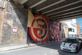 Obey - Londres - Bateman's row - Juillet 2013