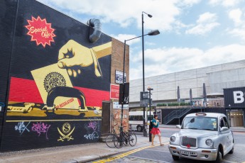 Obey - Londres - Ebor Street - Juillet 2013