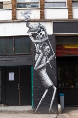 Phlegm - Londres - Rivington street - Juillet 2013