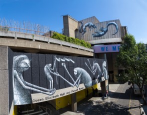 Phlegm et Roa - Londres - Queen Elizabeth Hall - Juillet 2013