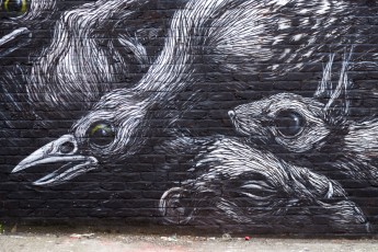 Roa - Londres - Viaduc street - Juillet 2013