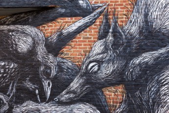 Roa - Londres - Viaduc street - Juillet 2013