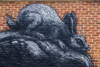 Roa - Londres - Viaduc street - Juillet 2013