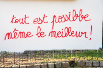 Tout est possible même le meilleur - Boulevard de l'hôpital 13è - Février 2013