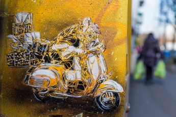 C215 - Santa Claus - Vitry - Avenue Youri Gagarine - Mars 2014