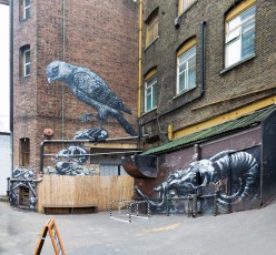 Roa - Londres - Peckham - Rye Lane - Mars 2014