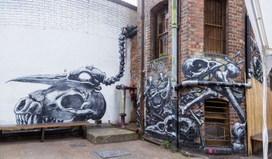 Roa - Londres - Peckham - Rye Lane - Mars 2014