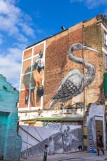 Martin Ron et Roa - Londres - Shoreditch - Hanbury Street - Mars 2014