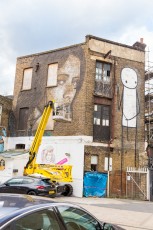 Rone et Stik - Londres - Shoreditch - Leonard Street - Mars 2014