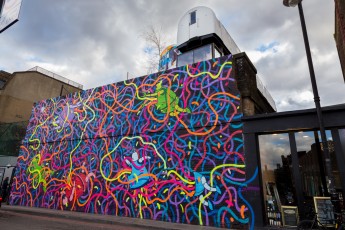 Nick Kuszyk (RRobots) - Londres - Shoreditch - Holywell Lane - Mars 2014