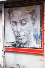 Borondo - Londres - Shoreditch - Hanbury Street - Mars 2014