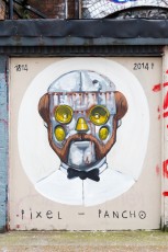 Pixel Pancho - Londres - Shoreditch - Sclater Street - Mars 2014