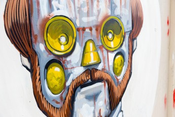 Pixel Pancho - Londres - Shoreditch - Sclater Street - Mars 2014