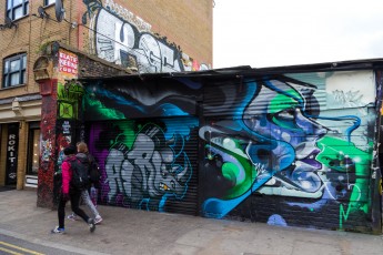 Mr Cenz - Londres - Shoreditch - Brick Lane - Mars 2014