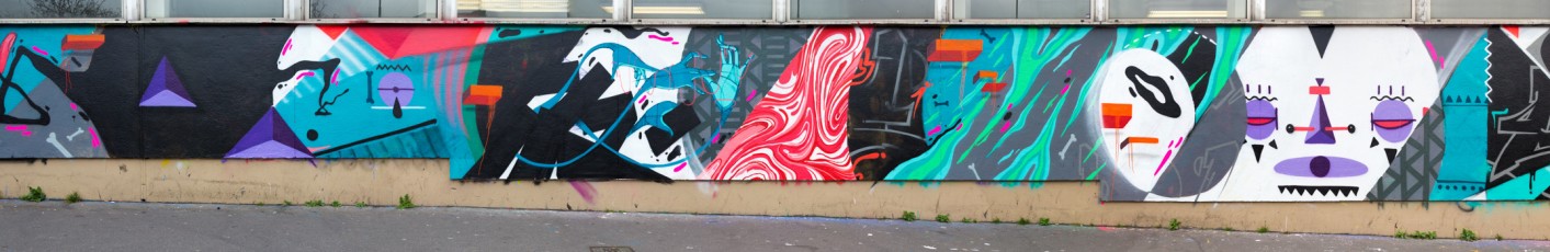 OnOff (Crapo x Neoar x Limo x Jok x Olson & Skey) - Rue Alibert 10è - Mars 2014