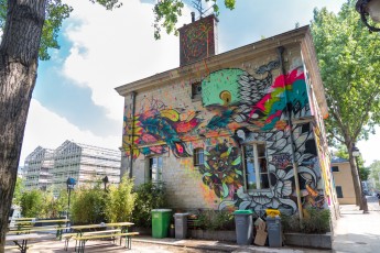 Alëxone et Supakitch - Quai de la Loire 19è - Mai 2014