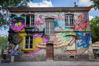 Alëxone et Supakitch - Quai de la Loire 19è - Mai 2014