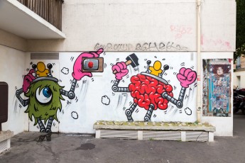 Jace - Les Lézarts de la Bièvre Rue Gérard 13è - Juin 2014