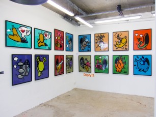 Jace - DiptyQ - Expo à la galerie Mathgoth du 16 mai au 28 juin 2014 - Rue Hélène Brion 13è