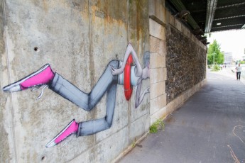 Seth - De l'Art à l'Ourcq, tout au long du Canal de l'Ourcq, du 5 juillet au 24 août 2014