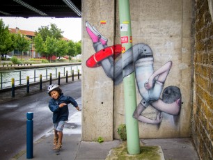 Seth - De l'Art à l'Ourcq, tout au long du Canal de l'Ourcq, du 5 juillet au 24 août 2014