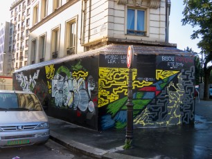 FrenchKiss - Lek, Swiz & Hobz & Liard (TRBDSGN) - Boulevard de la Bastille 12è - Octobre 2014