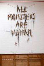 Eric Lacan (Monsieur Qui) - "All Monsters Are Human" au Bastille Design Center pour la galerie OpenSpace du 30 octobre au 15 novembre 2014.