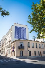 L'Atlas pour la Nuit Blanche du samedi 4 octobre 2014. Sur l'Itinéraire de Grande Randonée Artistique - Rue du Chevaleret - Paris 13è.
