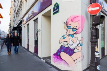 Fafi - Rue Montmartre 02è - Novembre 2014