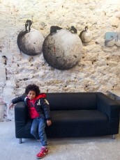 Philippe Hérard "Ardoises" au Cabinet d'amateur, rue de la Forge Royale 11è - Novembre 2014