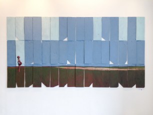 Philippe Hérard "Ardoises" au Cabinet d'amateur, rue de la Forge Royale 11è - Novembre 2014