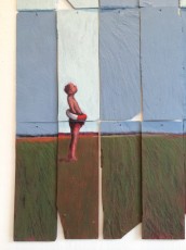 Philippe Hérard "Ardoises" au Cabinet d'amateur, rue de la Forge Royale 11è - Novembre 2014