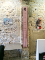 Philippe Hérard "Ardoises" au Cabinet d'amateur, rue de la Forge Royale 11è - Novembre 2014