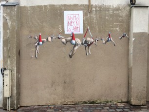 Philippe Hérard "Ardoises" au Cabinet d'amateur, rue de la Forge Royale 11è - Novembre 2014