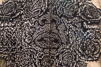 Exposition "New romantic" de Rubbish à la galerie Mathgoth, du 7 au 26 novembre 2014.