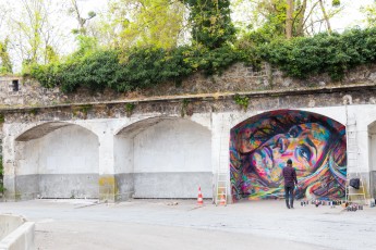 David Walker, work in progress - In Situ Art Festival - Aubervilliers - Mai 2014