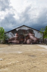 Borondo - In Situ Art Festival - Aubervilliers - Mai 2014